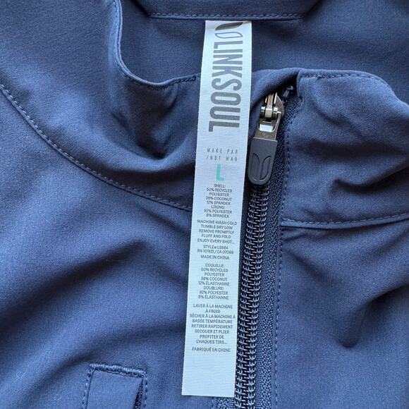 Linksoul Stormer Full Zip Vest - Size L - Picture 2 of 6